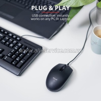  Trust Basi USB Black (24271)