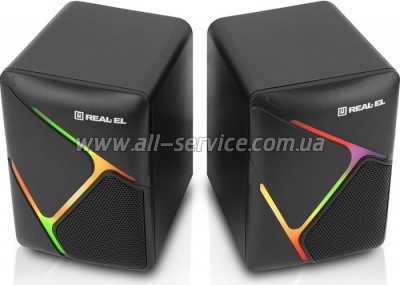   REAL-EL S-75 Black (EL121100015)