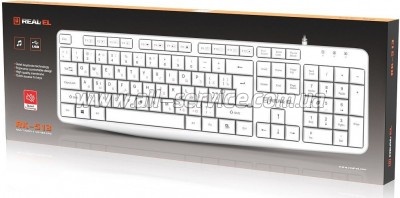  REAL-EL RK-513 USB White (EL123100047)
