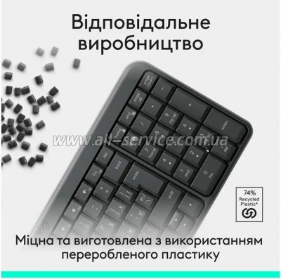  Logitech K250 Bluetooth/Wireless UA Graphite (920-013822)
