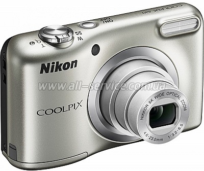   Nikon Coolpix A10 Silver (VNA980E1)