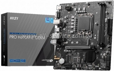   MSI PRO H610M-E DDR4