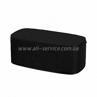  MOMAX Q.ZONIC Wireless Charging Bluetooth Speaker Black (QS1D)