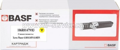 �������� BASF Xerox Phaser 6140 ������ 106R01483/ 106R01479 Yellow (BASF-KT-106R01479/83)