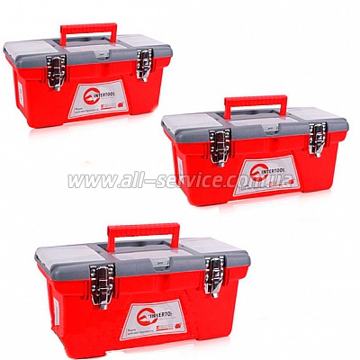 Комплект ящиков для инструмента INTERTOOL BX-0503 Комплект ящиков для инструмента INTERTOOL BX-0503