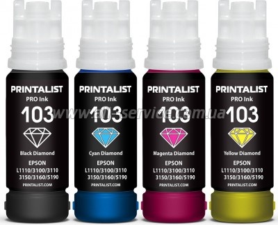   PRINTALIST 103 Epson L3100/ 3110/ 3150 470 B/C/M/Y (PL103SET)