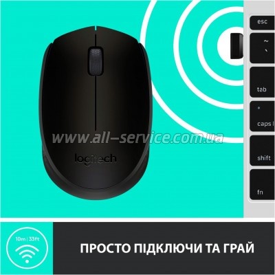  Logitech M170 Grey (910-004642)