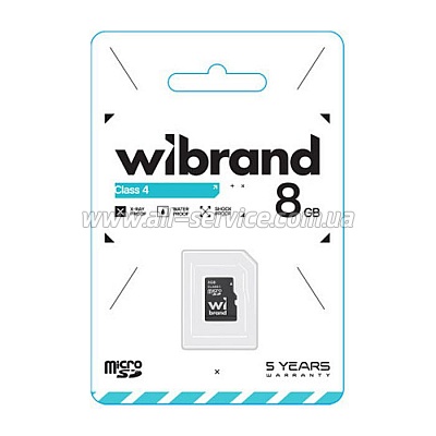   Wibrand 8GB mictoSD class 4 (WICDC4/8GB)