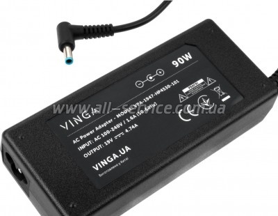 ���� ������� � �������� Vinga HP 90W 19V 4.74A ������ 4.5*3.0 (VPA-1947-HP4530-101)