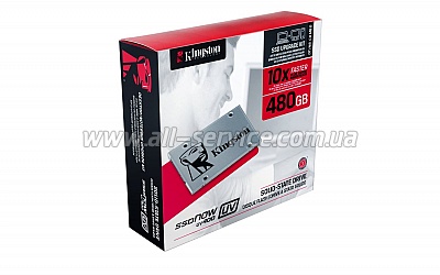 SSD  2.5" Kingston UV400 480GB SATA Bundle TLC (SUV400S3B7A/480G)