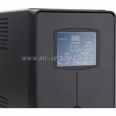  Vinga LCD 600VA metal case (VPC-600M)
