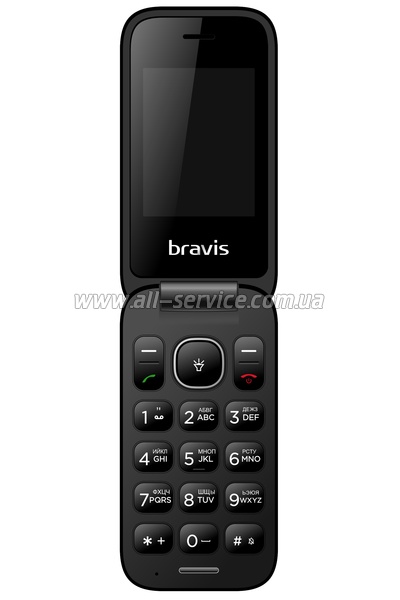   BRAVIS C243 Flip Dual Sim