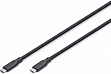 ���� ������ USB-C to USB-C 1.0m USB 4.0 Gen3 40G 240W 8K silicone black Digitus (AK-300344-010-S)