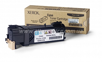 Тонер-картридж Xerox PH6130 Cyan (106R01282)