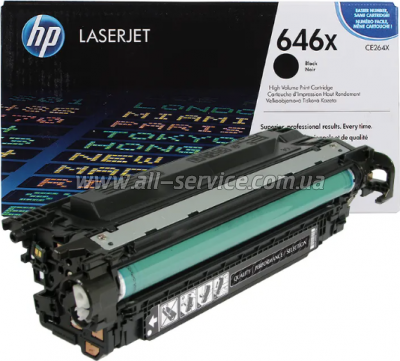   HP Color LaserJet CM4540 black (CE264X)