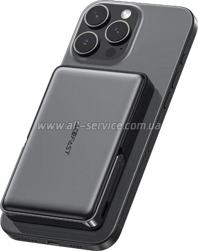 ������� ������������� Acefast Magnetic Wireless 10000mAh 22.5W PD Black (6974316284000)