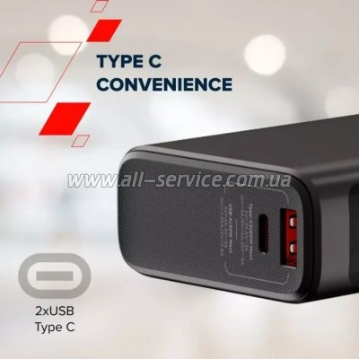   Canyon 20000mAh OnPower 230 TFT PD/130W Dark Grey (CNS-CPB230DG)