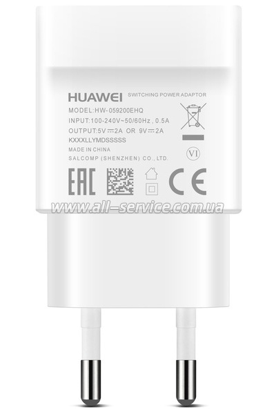 �������� ���������� Huawei QuickCharge AP32 Micro-B White (02451968)