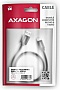 ���� ������ USB 3.2 AM to USB-C 1.0m black AXAGON (BUCM3-AM10AB)