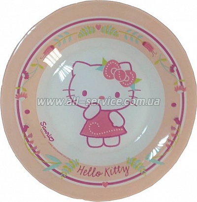 Тарелка десертная Luminarc HELLO KITTY 19,5 см. J0036 Тарелка десертная Luminarc HELLO KITTY 19,5 см. J0036