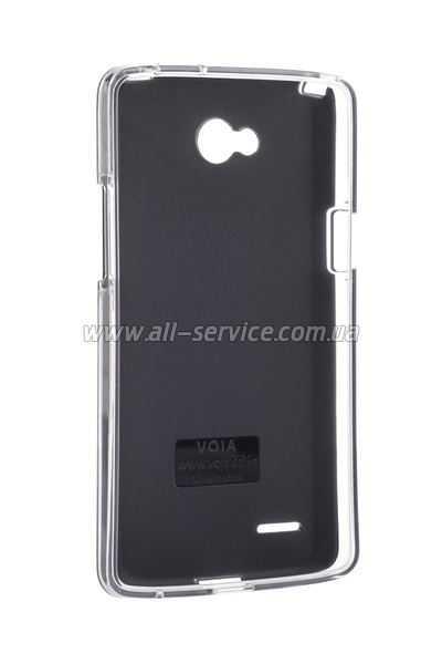  VOIA LG Optimus L80 Dual (D380) - Jell Skin (Black)