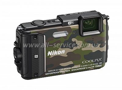   Nikon Coolpix AW130 Camouflage (VNA843E1)