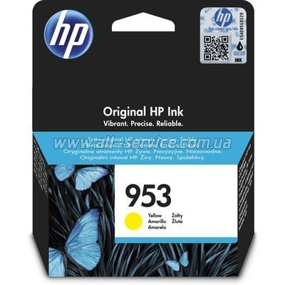  HP 953 Officejet Pro 8210/ 8710/ 8720/ 8725/ 8730 yellow (F6U14AE)