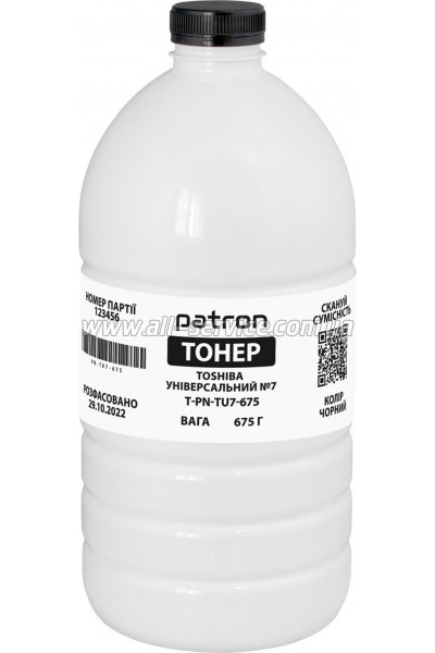 ����� Patron Toshiba Universal �7 ����� 675� Black (PN-TU7-675)