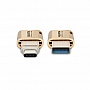  ADATA 32GB USB 3.1 Gen1 Type-A / Type-C UC350 Gold (AUC350-32G-CGD)