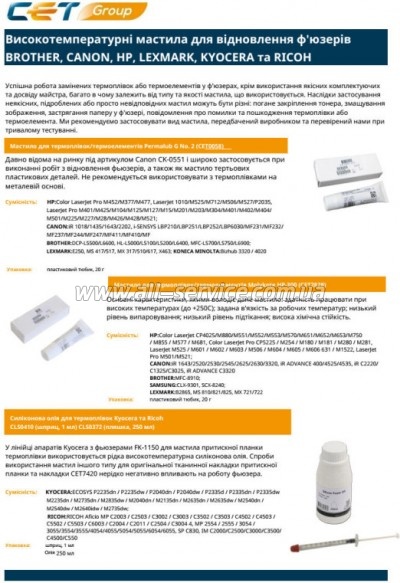 ������ ����������� ��� ����������� CET Kyocera/ Ricoh 1�� (CET6325001)