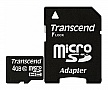  4GB TRANSCEND microSDHC Class 10 + SD  (TS4GUSDHC10)