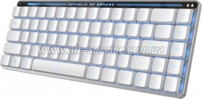  ASUS ROG Falchion RX Low Profile Red Wireless/Bluetooth/USB UA White (90MP03EC-BKMA10)