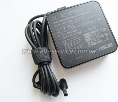 ���� ������� � �������� ASUS 90W 19V, 4.74A, ������ 5.5/2.5 (ADP-90YD / A40264)