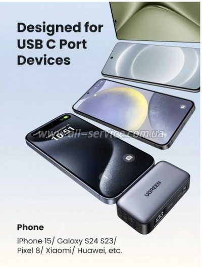 ������� ������������� UGREEN 5000mAh 22.5W (PB503) (35338)