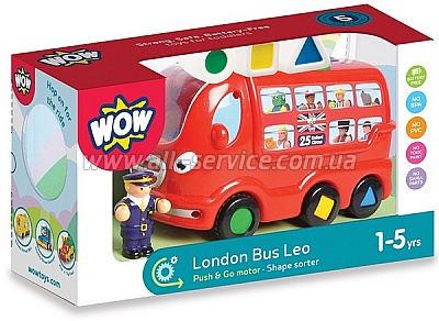  WOW TOYS London Bus Leo   (10720)
