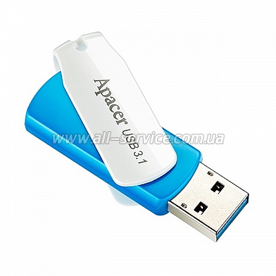  Apacer 64GB AH357 Blue USB 3.1 (AP64GAH357U-1)