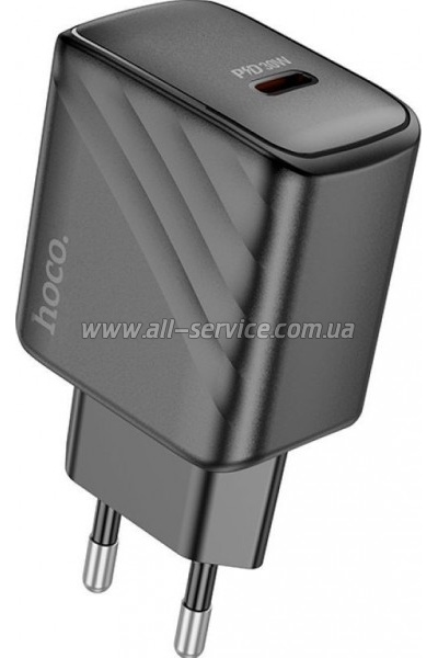�������� ������� HOCO CS22A Value USB-C PD 30W Black (6942007609913)