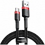���� ������ USB 2.0 AM to USB-C 2.0m 2A red-black Baseus (CATKLF-C91)
