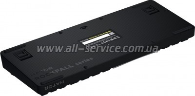  Hator Rockfall 3 Mecha TKL QMK/VIA Orange Wireless Black (HTK850UA)