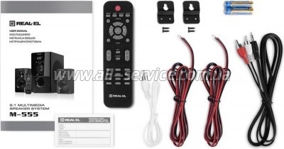   REAL-EL M-555 Black (EL121300013)