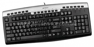 Клавиатура A4 KR-86 PS2 Silver-black Клавиатура A4 KR-86 PS2 Silver-black