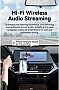 FM  Vention AUX TRS 3.5 USB Bluetooth 5.0 Coiled Cable 1.5M Gray Zinc (NAGHG)