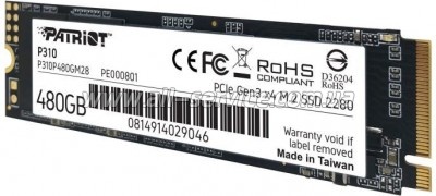  SSD M.2 2280 480GB Patriot (P310P480GM28)