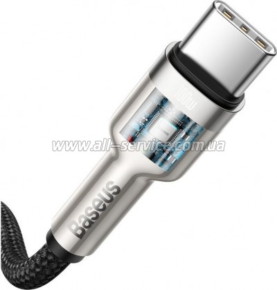 ���� ������ USB-C to USB-C 1.0m 100W metal black Baseus (CATJK-C01)