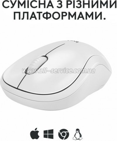  Logitech M240 Silent Bluetooth Off-White (910-007120)
