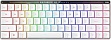  ASUS ROG Falchion RX Low Profile Red Wireless/Bluetooth/USB UA White (90MP03EC-BKMA10)