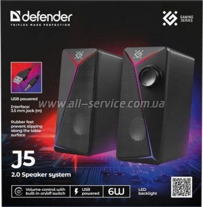   Defender J5 Black (65965)