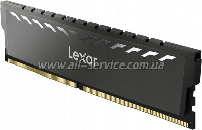     DDR4 16GB (2x8GB) 3200 MHz Thor Dark Gray Lexar (LD4BU008G-R3200GDXG)