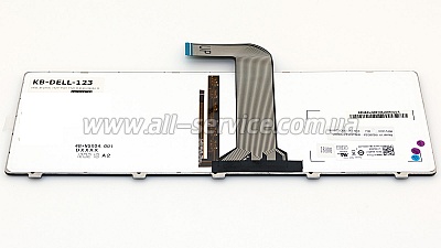    DELL Inspiron 3520 5520 7520 M4040 M4110 M5040 M5050 N4050 N4110 N5040 N5050, Vostro 1440 1450 1540 1550 2520 3350 3450 3460 3550 3555 3560 V131 BLACK FRAME BLACK RU BackLight