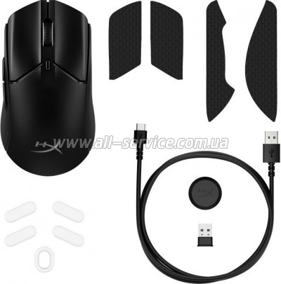 HyperX Pulsefire Haste 2 Wireless Black (6N0B0AA)